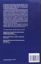 Gauge Theory of Elementary Particle Physics - Retail Maharaj