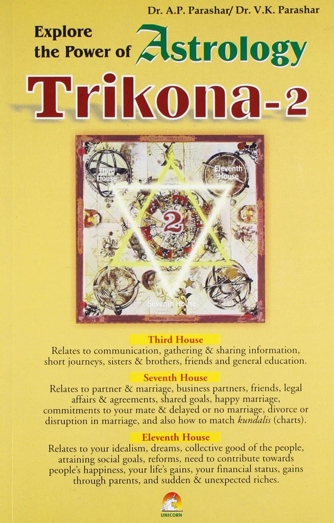 Explore The Power of Astrology Trikona - 2 [English] By AP Parashar & VK Parashar - Retail Maharaj