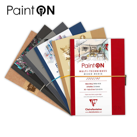 Clairefontaine Paint’ON Mixed Media Journal Pad 250 GSM - Retail Maharaj