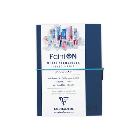 Clairefontaine Paint’ON Mixed Media Journal Pad 250 GSM - Retail Maharaj