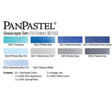 PanPastel Colours Set of 10 (Professional Soft Pastels in Pans)