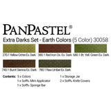 PanPastel Colours Set of 5 (Professional Artist Soft Pastels)