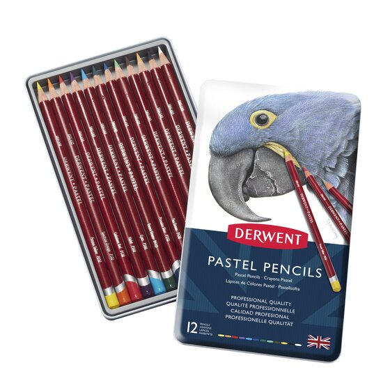 Derwent Pastel Pencil Sets of 6, 12, 24, 36 & 72