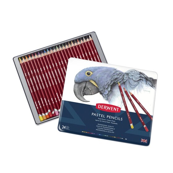 Derwent Pastel Pencil Sets of 6, 12, 24, 36 & 72