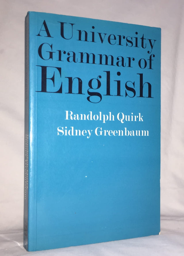 A University Grammar of English - Retail Maharaj