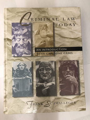 Criminal Law Today: An Introduction with Capstone Cases - Retail Maharaj
