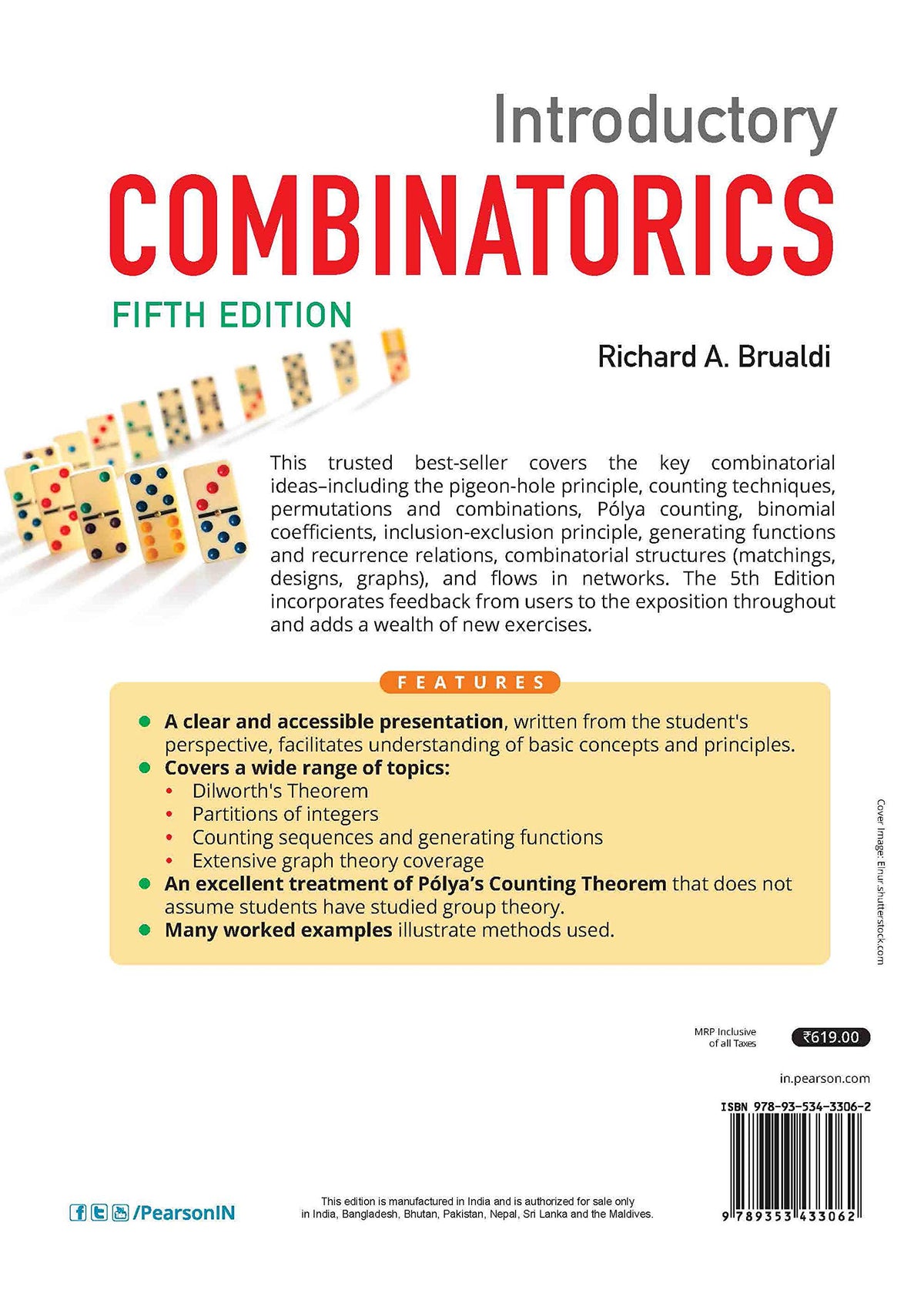 Introductory Combinatorics, 5e
