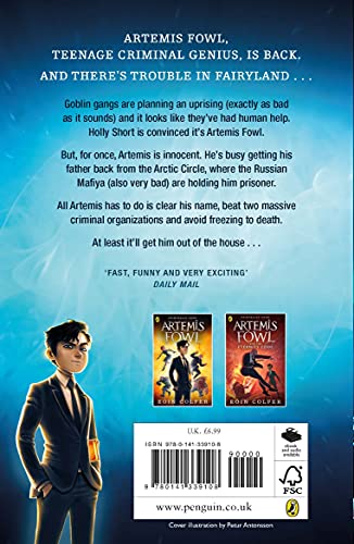 Artemis Fowl and The Arctic Incident (Book 2) (Artemis Fowl, 18) [Paperback] Eoin Colfer [Paperback] Eoin Colfer - Retail Maharaj