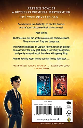 Artemis Fowl (Book 1) [Paperback] Eoin Colfer - Retail Maharaj