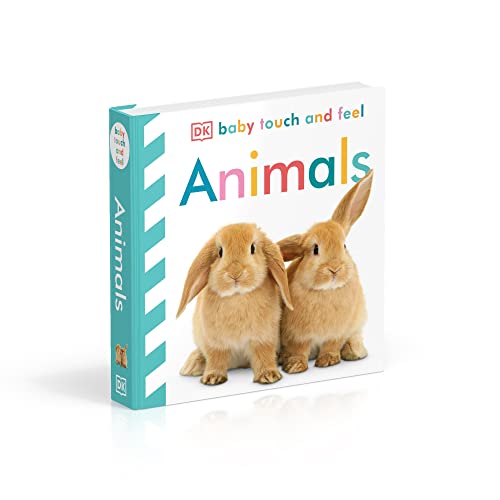 Baby Touch and Feel Animals [Board book] DK - Retail Maharaj