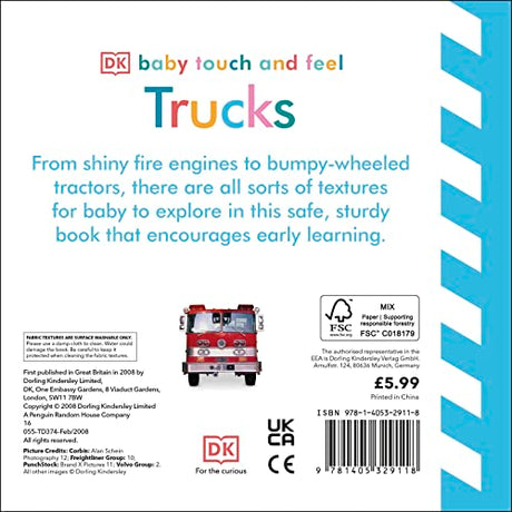 Baby Touch and Feel Trucks - Retail Maharaj