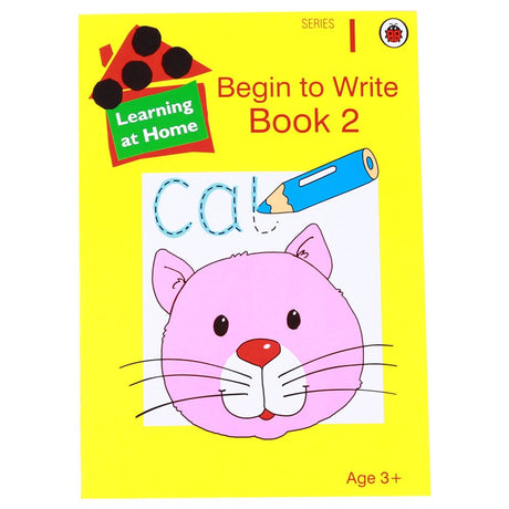 Begin to Write Book - 2 (Learning at Home Series 1) - Retail Maharaj