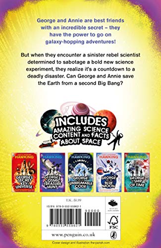 George and the Big Bang (Book 3) (George's Secret Key to the Universe) [Paperback] Lucy and Stephen Hawking - Retail Maharaj