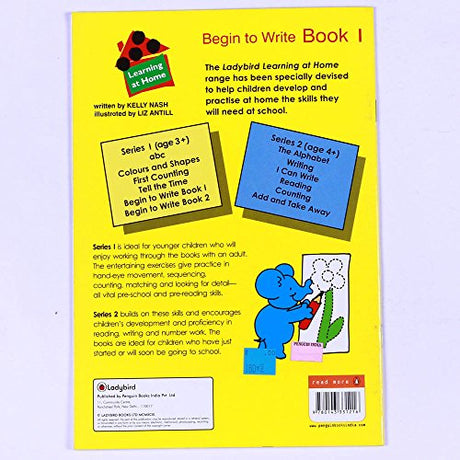 Learning at Home Series 1 : Begin to Wri - Retail Maharaj