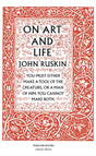 On Art and Life (Penguin Great Ideas) - Retail Maharaj