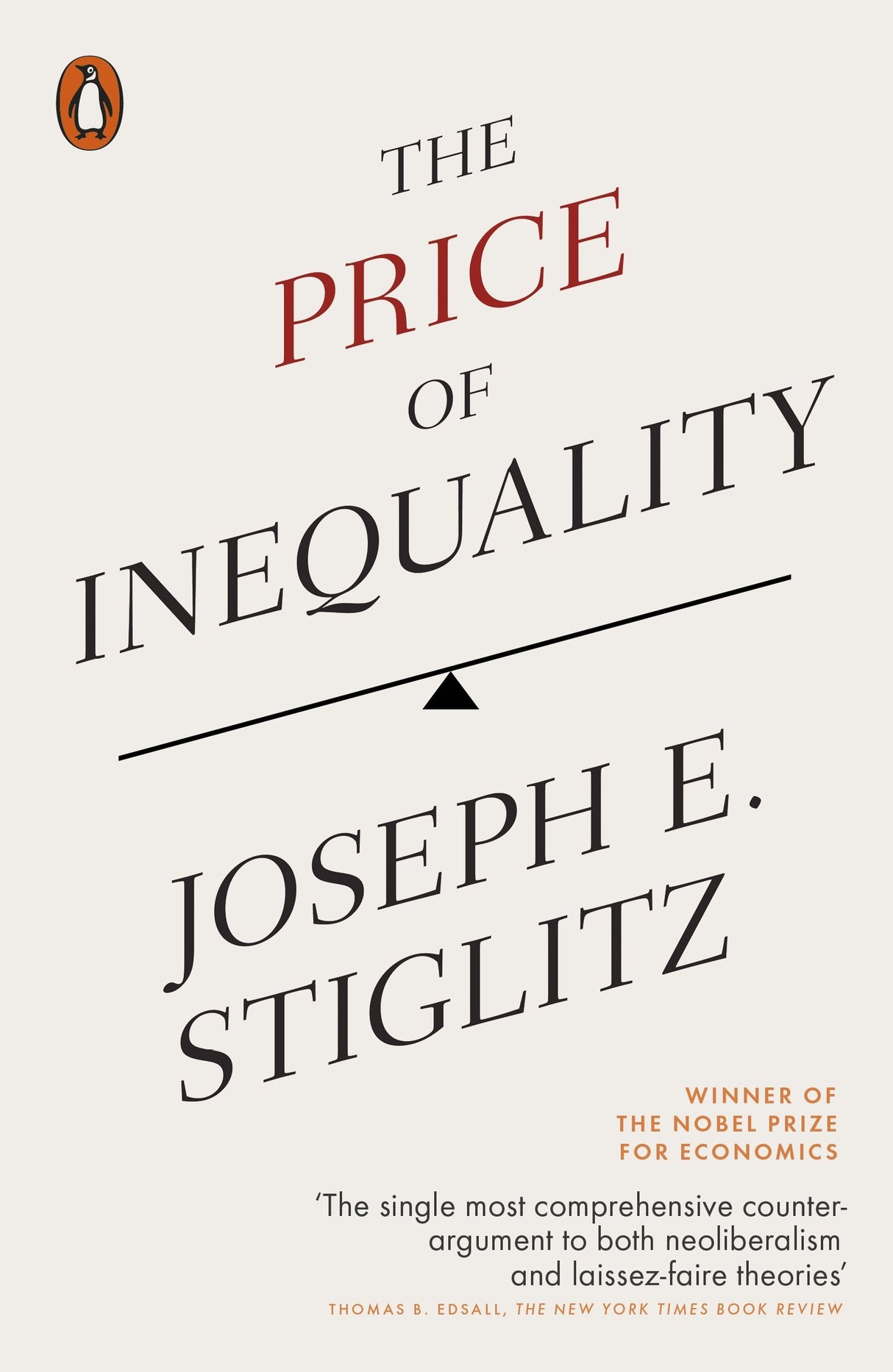 The Price of Inequality [Paperback] Joseph Stiglitz - Retail Maharaj
