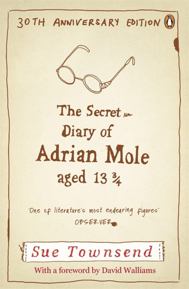 The Secret Diary of Adrian Mole Aged 13 3/4 30th Anniversary Ed: 30th Anniversary Edition: Adrian Mole Book 1 Townsend, Sue - Retail Maharaj