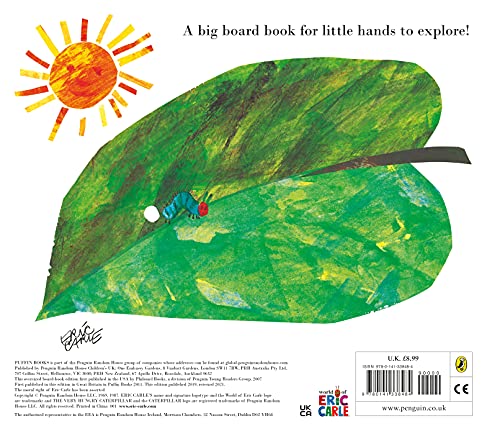 The Very Hungry Caterpillar (Big Board Book) [Hardcover] Carle, Eric - Retail Maharaj