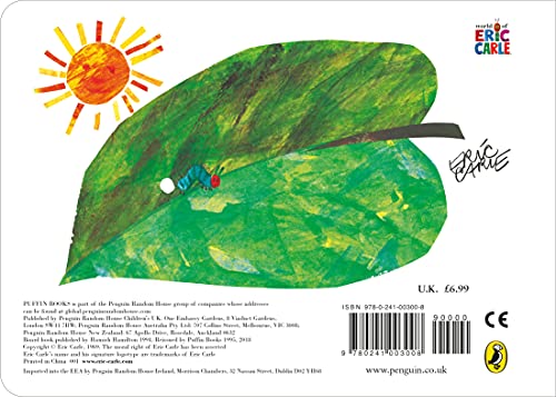 The Very Hungry Caterpillar [Board book] Eric Carle - Retail Maharaj