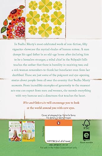 Wise and Otherwise: A salute to Life [Paperback] Sudha Murty - Retail Maharaj