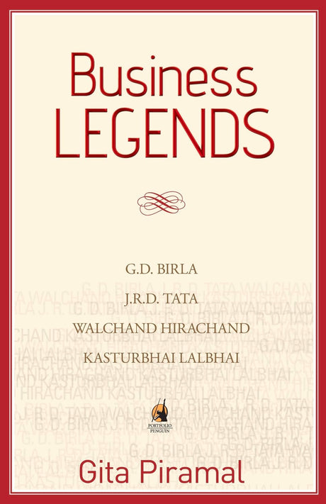 Business Legends [Paperback] Piramal, Gita - Retail Maharaj