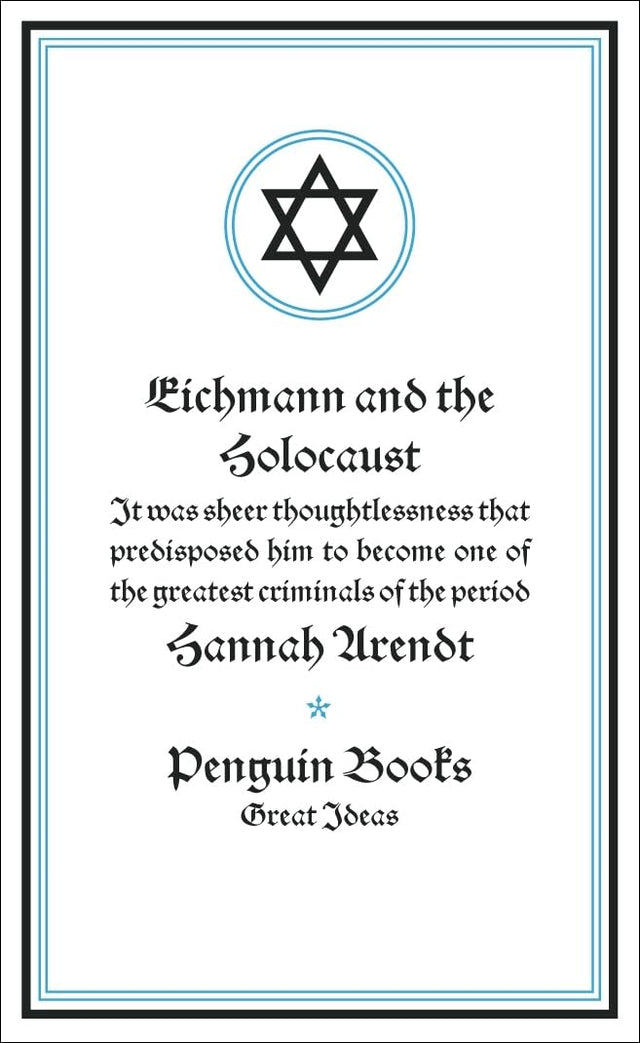 Great Ideas 40 : Eichmann & The Holocaus - Retail Maharaj