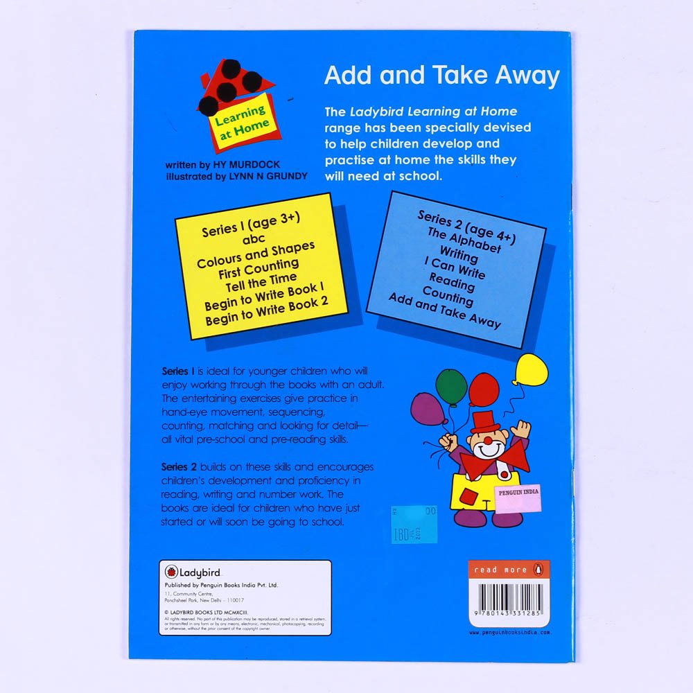 Add and Take Away (Learning at Home Series 2) - Retail Maharaj
