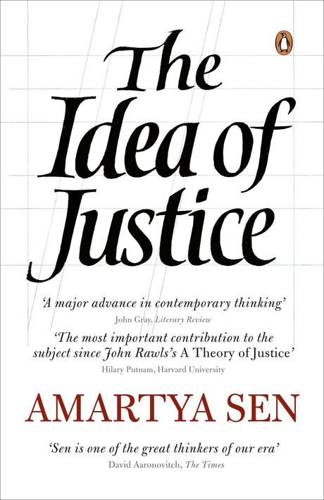 The Idea of Justice [Paperback] Sen, Amartya - Retail Maharaj