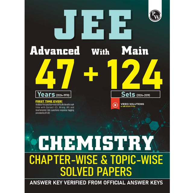Pw Jee Mains 22 Years and Advance Pyq 46 Years Chemistry - Retail Maharaj