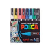 Uniball Posca Paint Marker Set Multi Surface Water Based Pigment Pens - Retail Maharaj