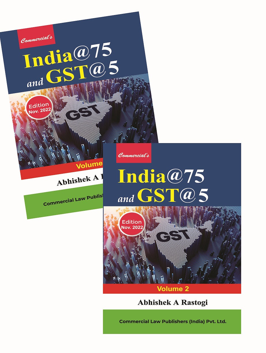 India @ 75 and GST @ 5 (Set of 2 Vols.) - Retail Maharaj