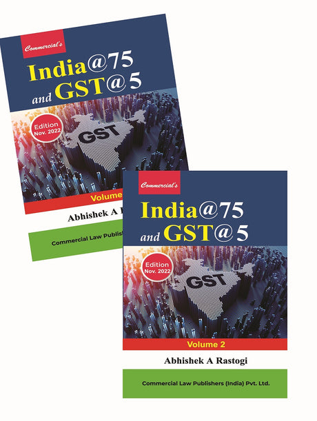 India @ 75 and GST @ 5 (Set of 2 Vols.) - Retail Maharaj