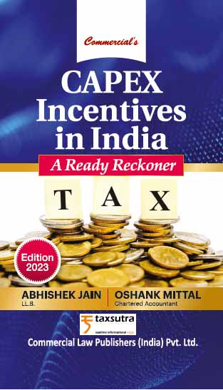 CAPEX Insentives in India - Retail Maharaj