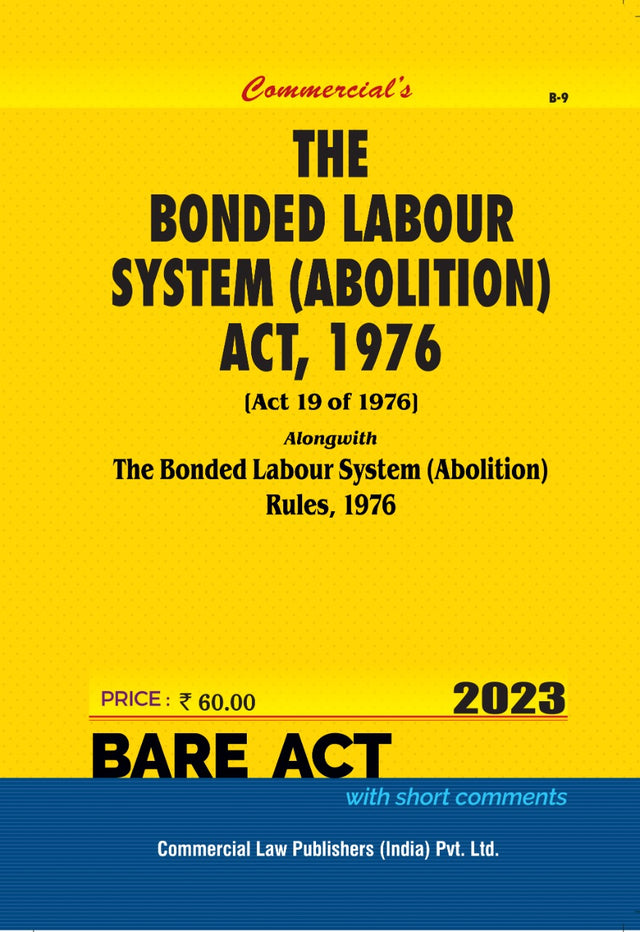 Bonded Labour System (Abolition) Act, 1976 - Retail Maharaj