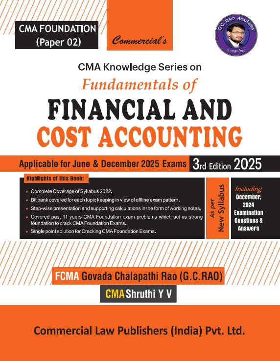 CMA Knowledge Series on Fundamentals of Financial and Cost Accounting (Paper-2) - Retail Maharaj