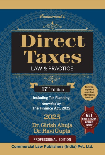 Direct Taxes Law & Practice (DTL) As Amended by Finance Act, 2025 - Retail Maharaj