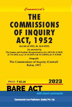 Commissions of Inquiry Act, 1952 - Retail Maharaj