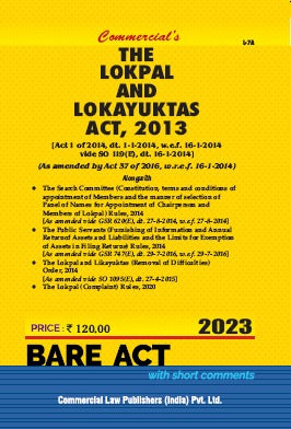Lokpal and Lokayuktas Act, 2013 - Retail Maharaj