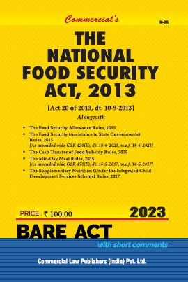 National Food Security Act, 2013 - Retail Maharaj
