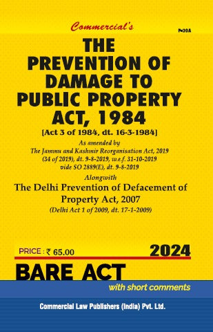 Prevention of Damage to Public Property Act, 1984 - Retail Maharaj