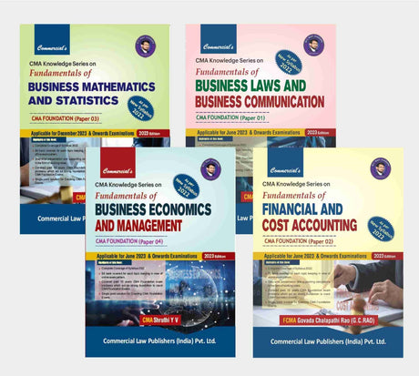CMA Foundation Combo Pack by G C Rao - Retail Maharaj