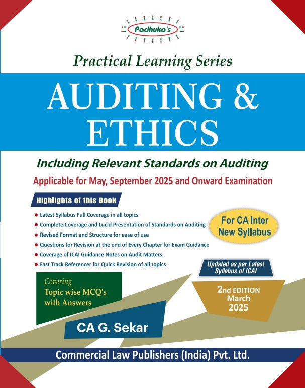 Practical Learning Series —Auditing and Ethics (CA Inter New Syllabus) - Retail Maharaj