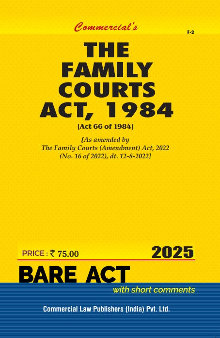 Family Courts Act,1984 (As amended by the Family Courts (Amendment)Act, 2022 - Retail Maharaj