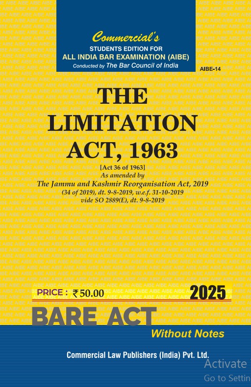 The Limitation Act, 1963 (AIBE) - Retail Maharaj