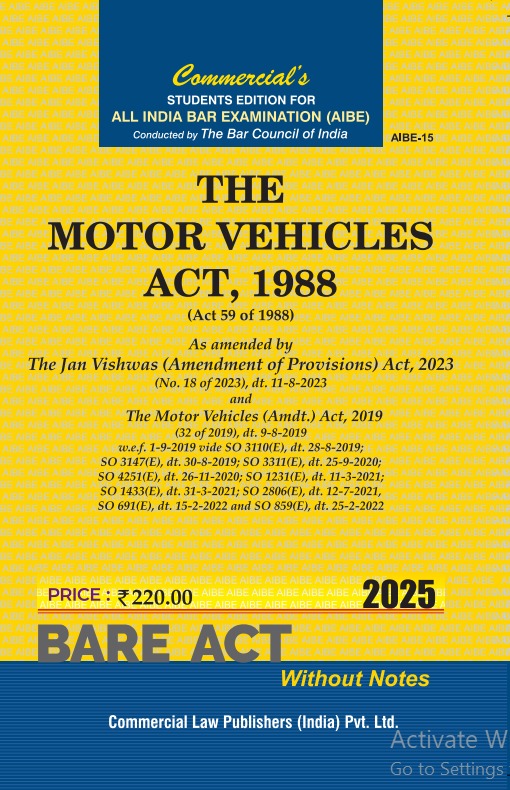 Motor Vehicles Act, 1988 (AIBE) - Retail Maharaj