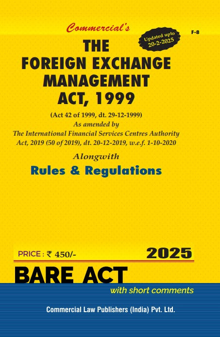 Foreign Exchange Management Act, 1999 As amended by The International Financial Services Centres Authority Act, 2019 - Retail Maharaj