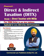 Direct & Indirect Taxation (DITX) Model-1 Direct Taxation with MCQs - Retail Maharaj