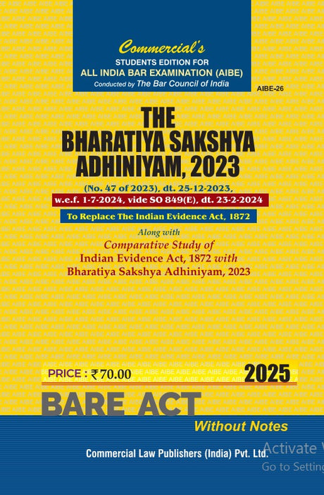 Bharatiya Sakshya Adhiniyam, 2023 (AIBE) - Retail Maharaj