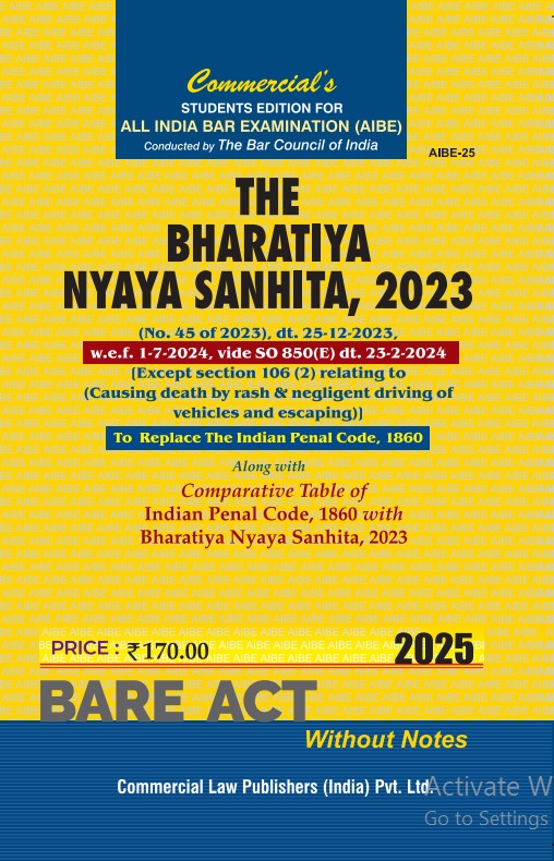 Bharatiya Nyaya Sanhita, 2023 - Retail Maharaj