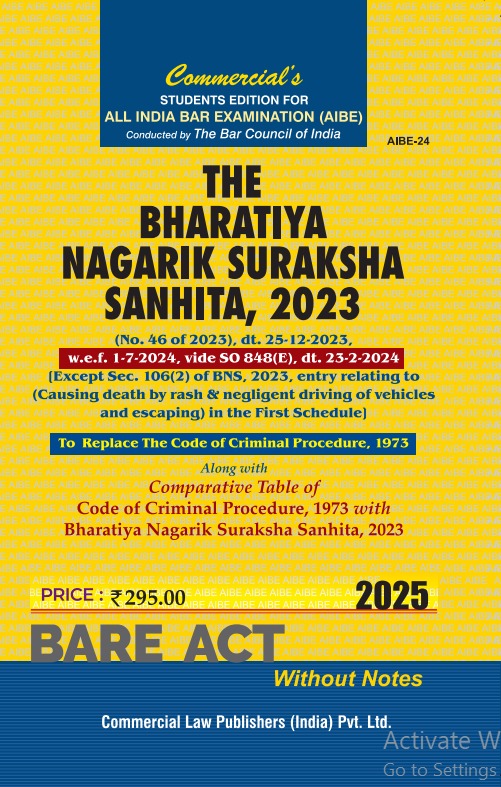 Bharatiya Nagarik Suraksha Sanhita, 2023 - Retail Maharaj